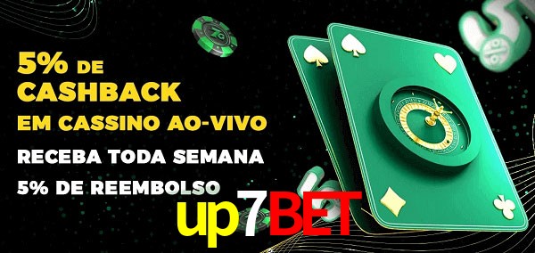 Promoções do cassino ao Vivo up7bet